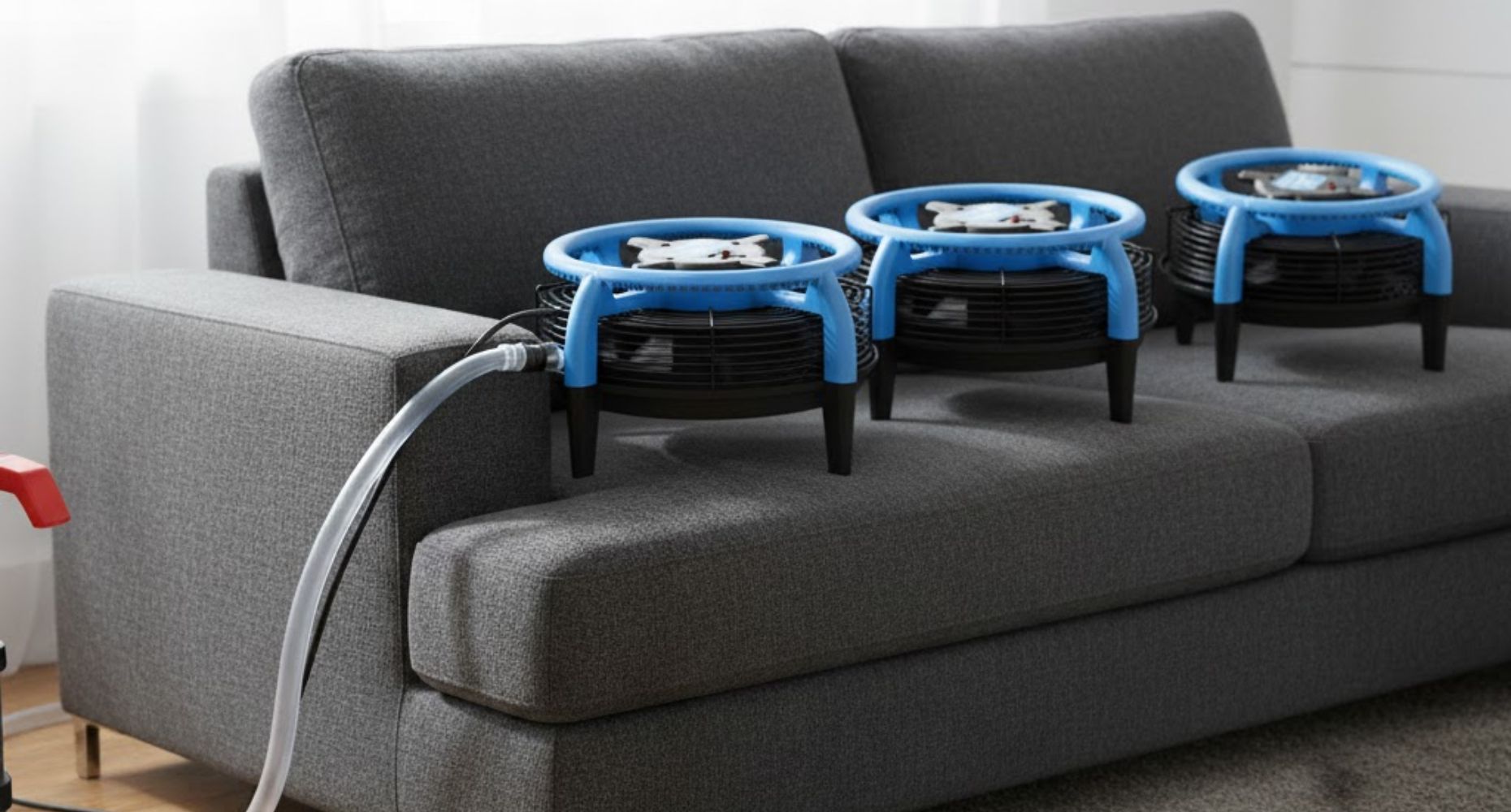 Błyskawiczne osuszanie tapicerki