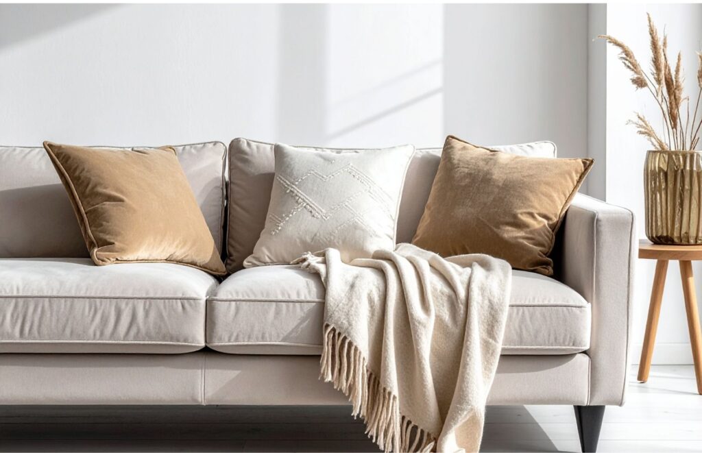 Dlaczego nowa kanapa brudzi się szybciej